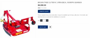 Brown Tree Cutter Price