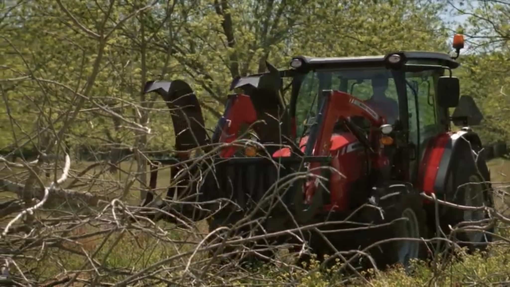 Tractor Bush Grapple