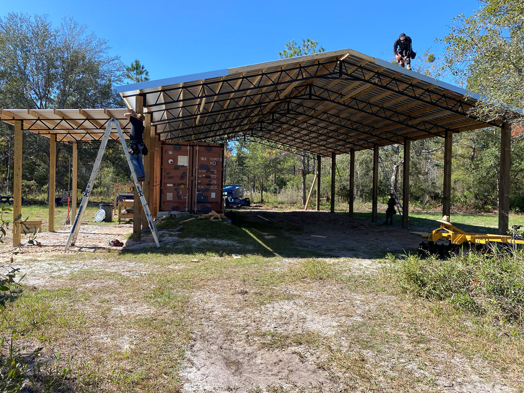 Pole Barn Bronson FL