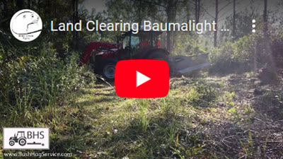 Land Clearing with the Baumalight