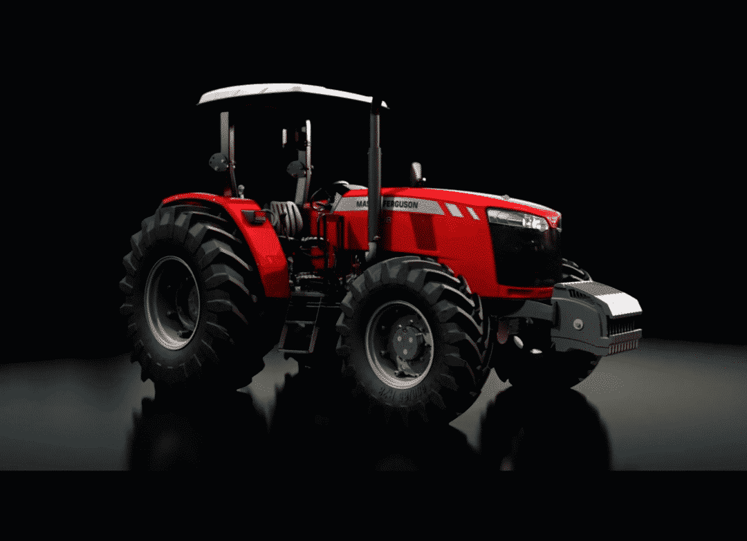 Bush Hogging Massey Ferguson 4707 Tractor - Bush Hogging Services - NW ...