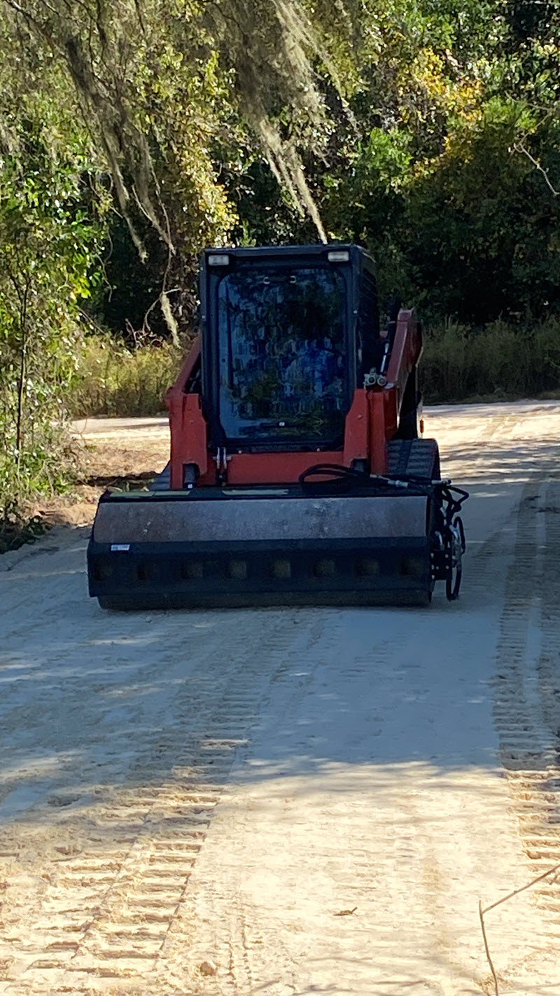 Road Building Compacting