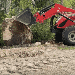Tractor Service Land Clearing Rock