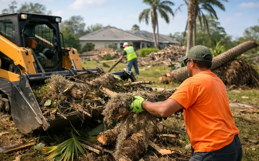 Storm Debris Land Cleanup for Florida Property